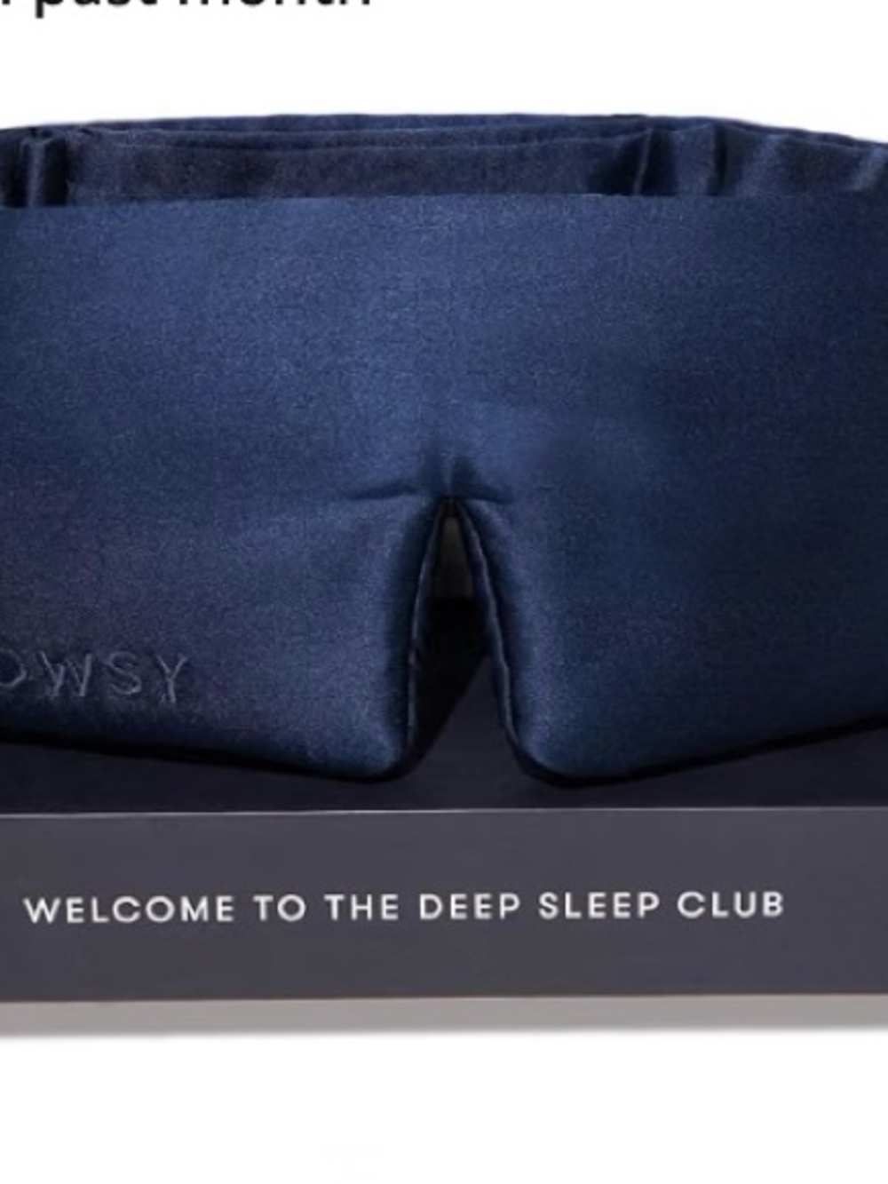 Drowsy Deep Sleep Eye Mask - Midnight Blue